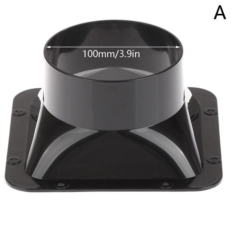 

100-150Mm Long Flange Duct Fan Hose Connector Air Ventilation Adapter For Kitchen Hood Ventilator Pipe Connecting Exhaust Outlet 100#