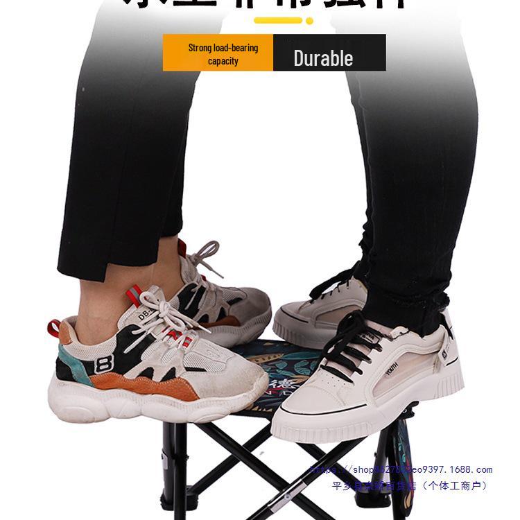 Portable Outdoor Folding Stool for Fishing, Sketching, and Picnics