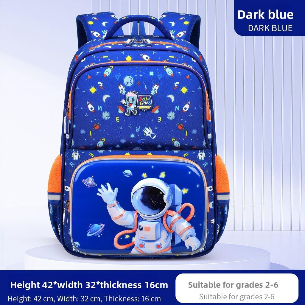 3d Kids Backpack With Breathable Waterproof Oxford Fabric For School Use
