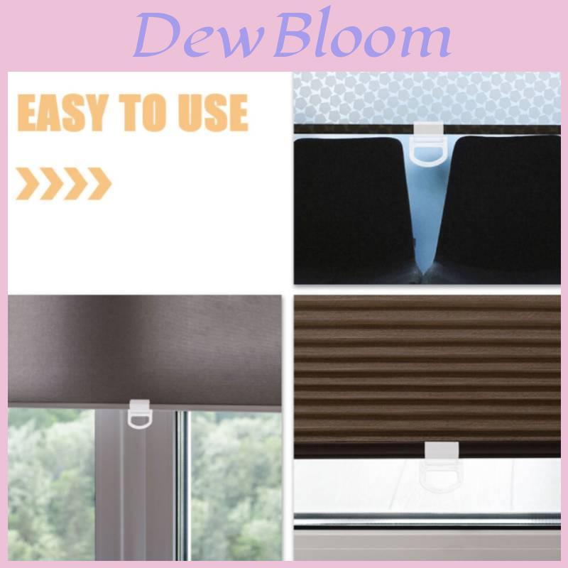 Spring Rollers Transparent Handle Set For 15mm Rods Home Window Blinds
