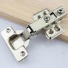 1 X Cerniera idraulica per porta di sicurezza con chiusura ammortizzata, sovrapposizione completa, per mobili da cucina