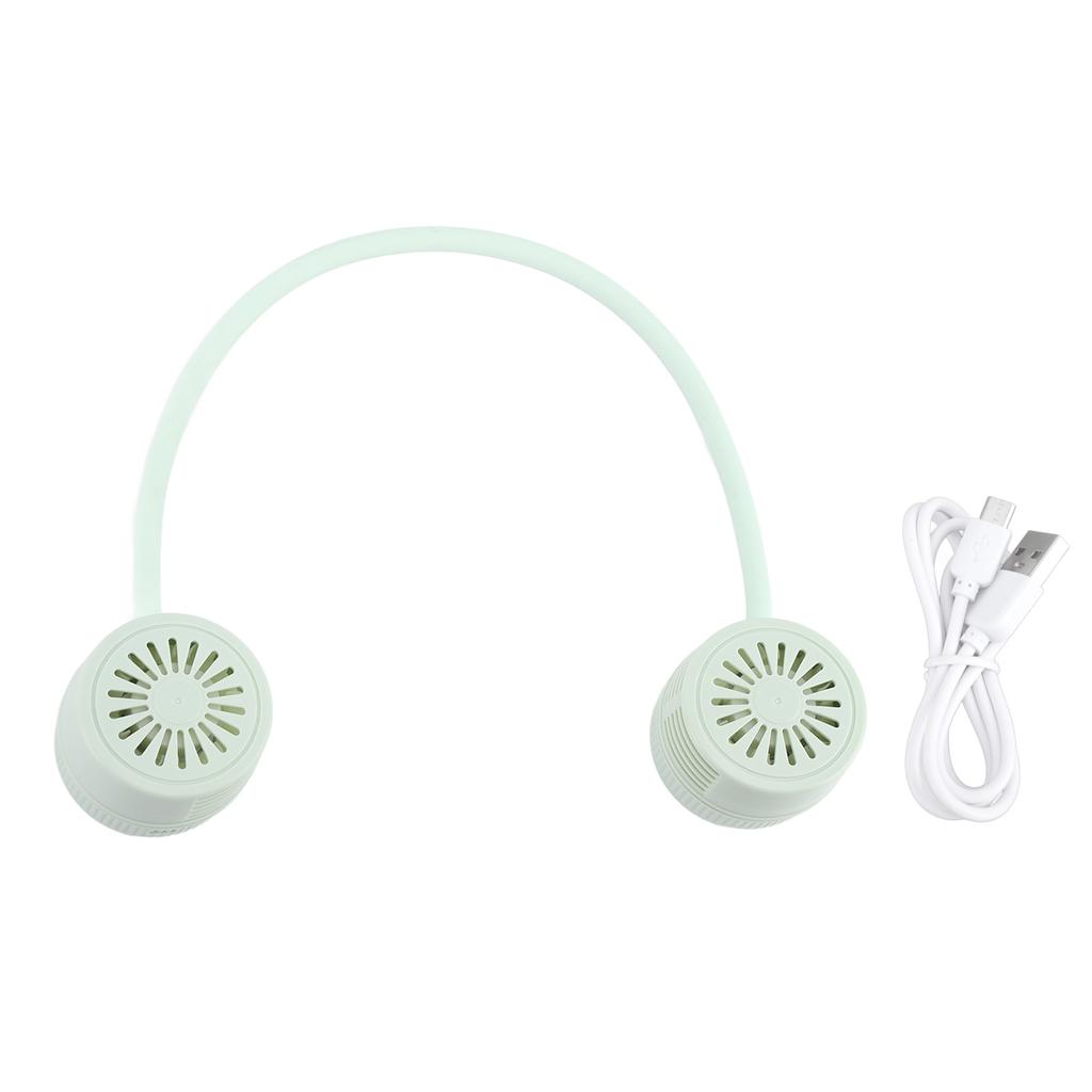 Neck Hanging Fan USB Rechargeable Fan Turbine Motor Bladeless Wearable Fan for Outdoor Sports Office