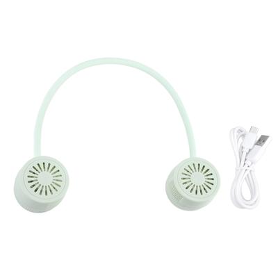 Ventilátor na krk USB dobíjecí ventilátor s turbínovým motorem bez lopatek nositelný ventilátor pro venkovní sporty do kanceláře