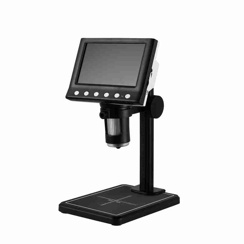 RIEVBCAU DM7 4.3'' Digital Microscope 1000X Coin Microscope 1080P Video Microscope for Adult Soldering With 8 LEDs Dropshipping