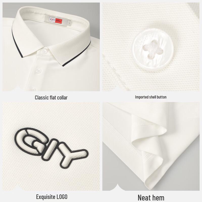 Goldlion GY Men's Casual Short Sleeve Polo Shirt