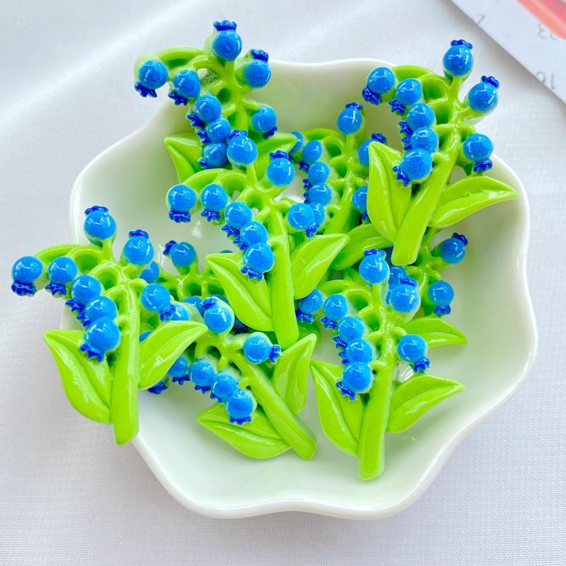 10Pcs New Cute Resin Cartoon Beautiful Bouquet Flowers Series Flat Back Manicure Parts Embellishments For Hair Bows Accessories