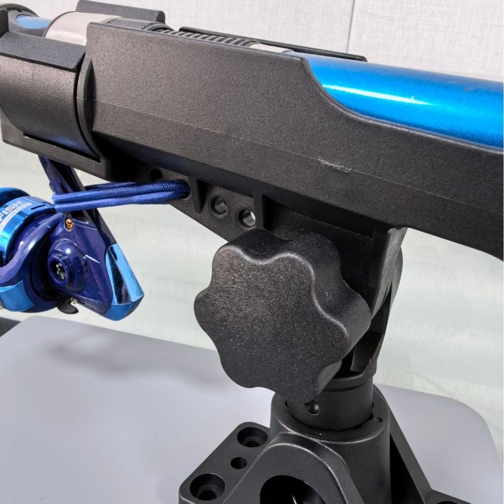 360 graders roterbart justerbart fiskespöhållare ställfäste, kajakfiskespöstödutrustning för fiskeuppsättning