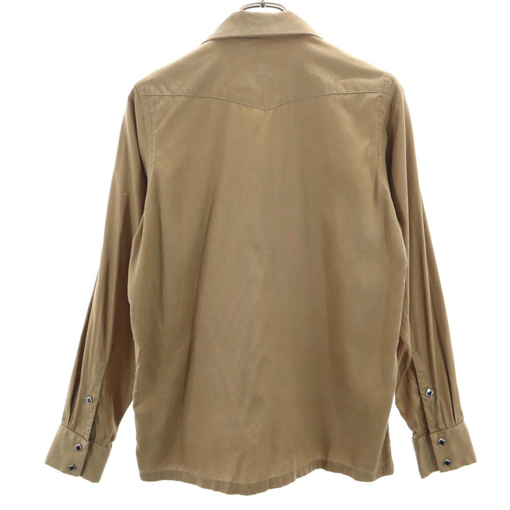 NEPENTHES Long sleeve shirt S Brown Men's Used
