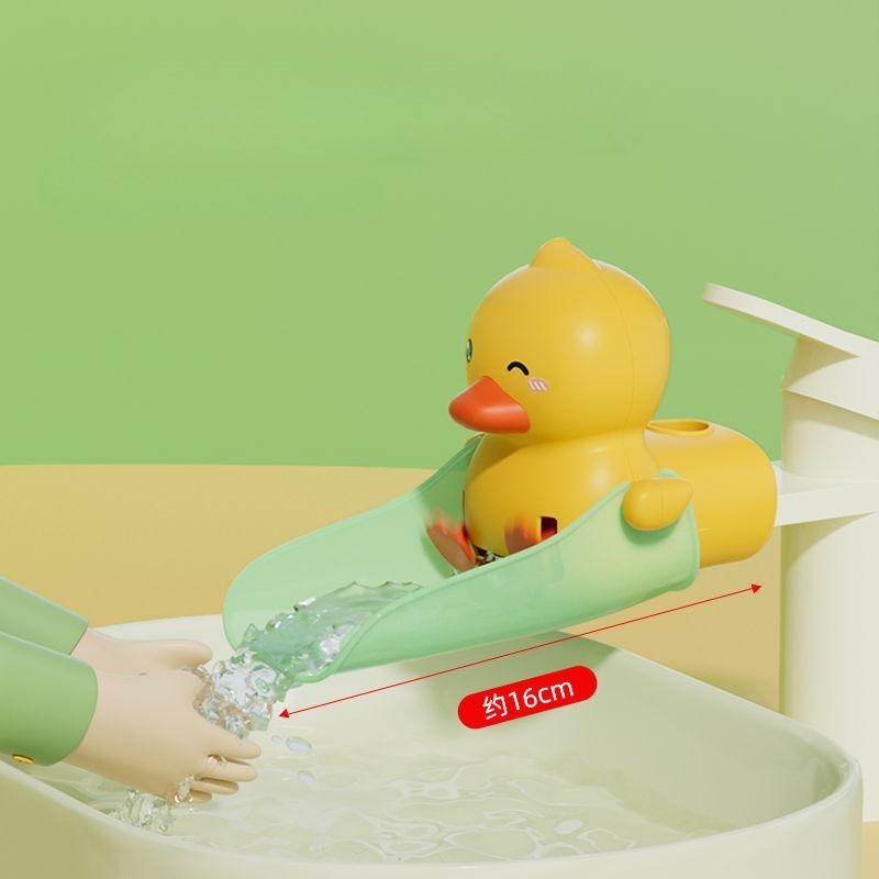 Cartoon Cute Duck Faucet Extender For Children's Gifts Splash-proof Tongue Children's Hand Washing Faucet Furniture Decoration