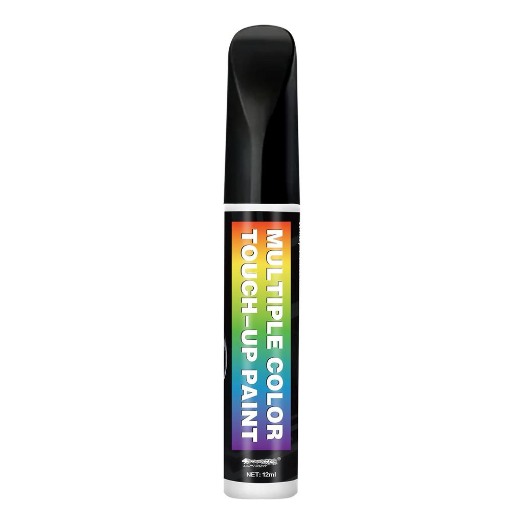 Car Touch-Up Pen: Scratch Repair for Black, Red, Silver, Blue, Pearl White Paint 