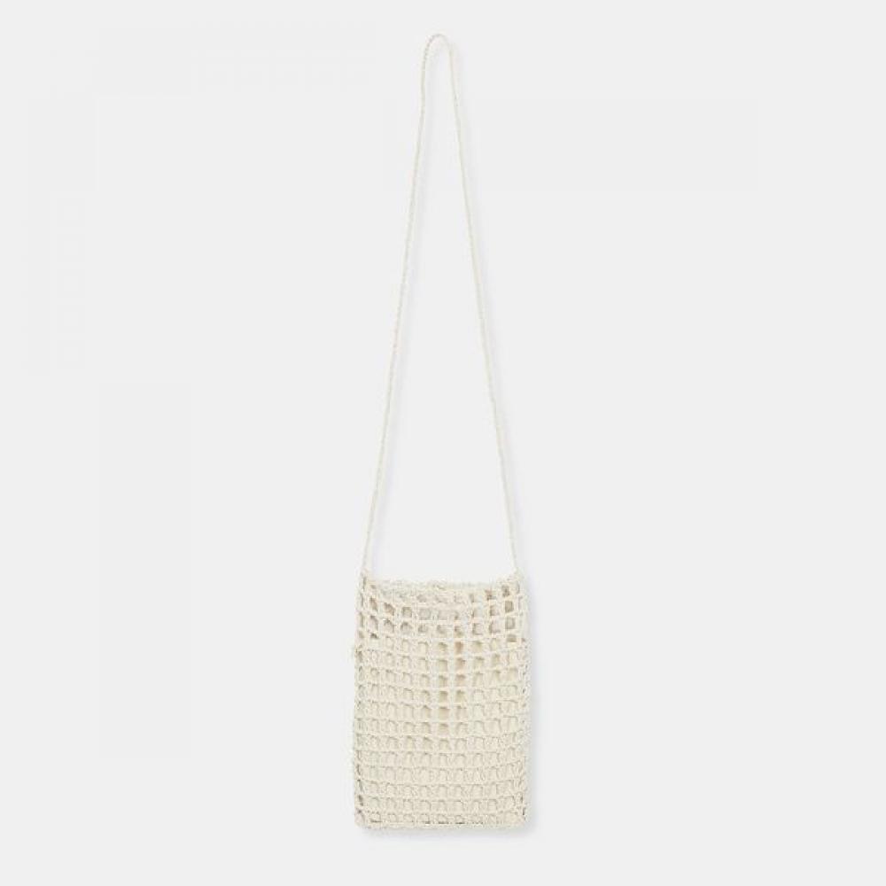 

[spao] Qr CoTTon NeT Mini Cross Bag Spakc26a91 T Brown/999