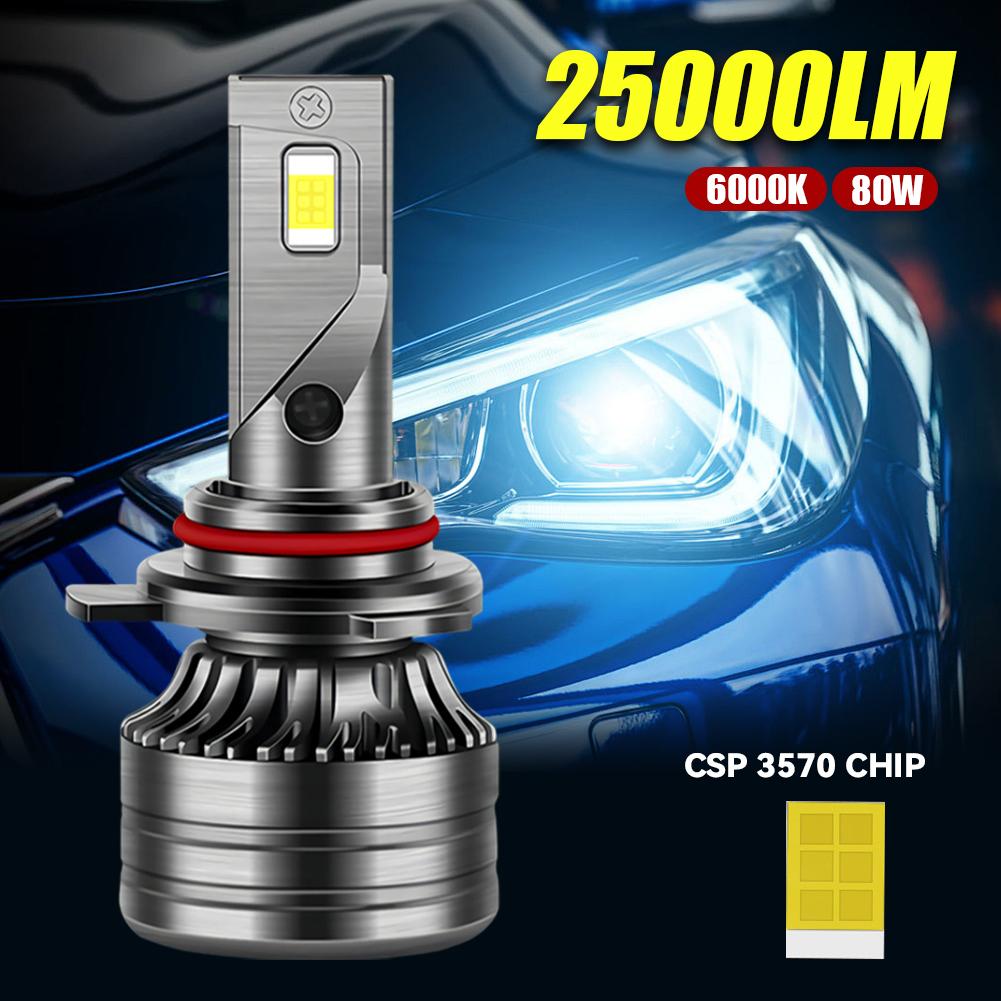 6000K 9005/HB3 9006/HB4 H1 H7 H4 H11 Super Power EMC Canbus LED Scheinwerfer für Auto Nebelscheinwerferlampe 25000LM 12V 1 Stück