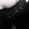 Pristine CHANEL Low cut sneakers Logo design black leather 36 G34086 Used