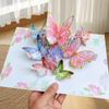 Handmade Teachers Day Cards Colorful Gratitude Card 3D Butterfly Greeting Card  Teacher's Day