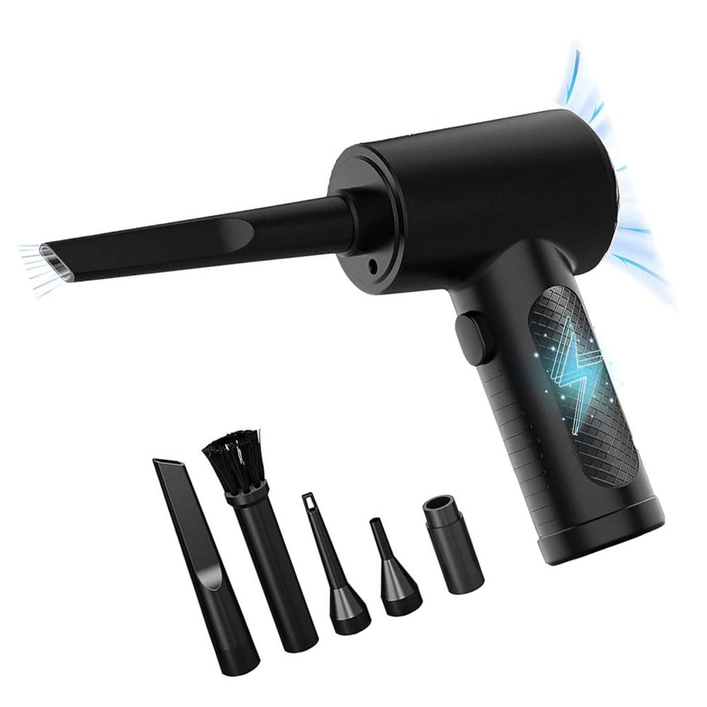 Dust Blower for PC Electric Duster Camera Dust Blower Portable Powerful Rechargeable Dust Blower Multifunctional