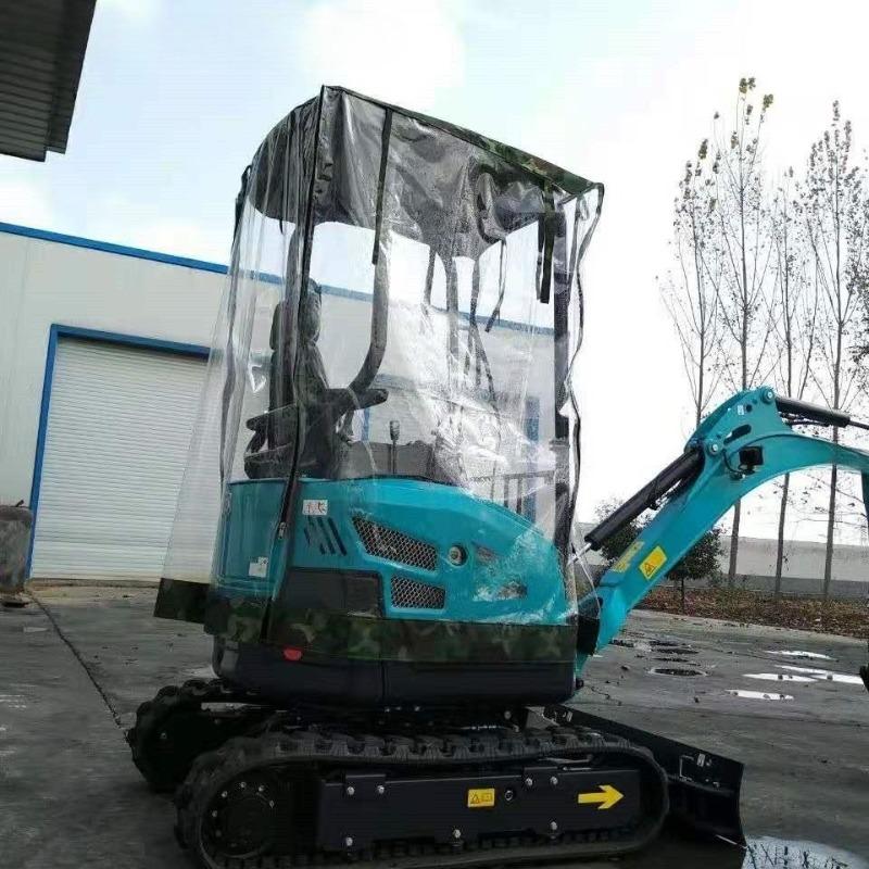 Copertura per Mini Escavatore Telo Caldo Spesso in PVC Antivento Adatta per Bobcat 17 20