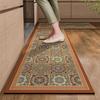 Long Strip Diatom Mud Kitchen Carpet Simple Printed Non-slip Mat Bathroom Absorbent Foot Mat Door Mat