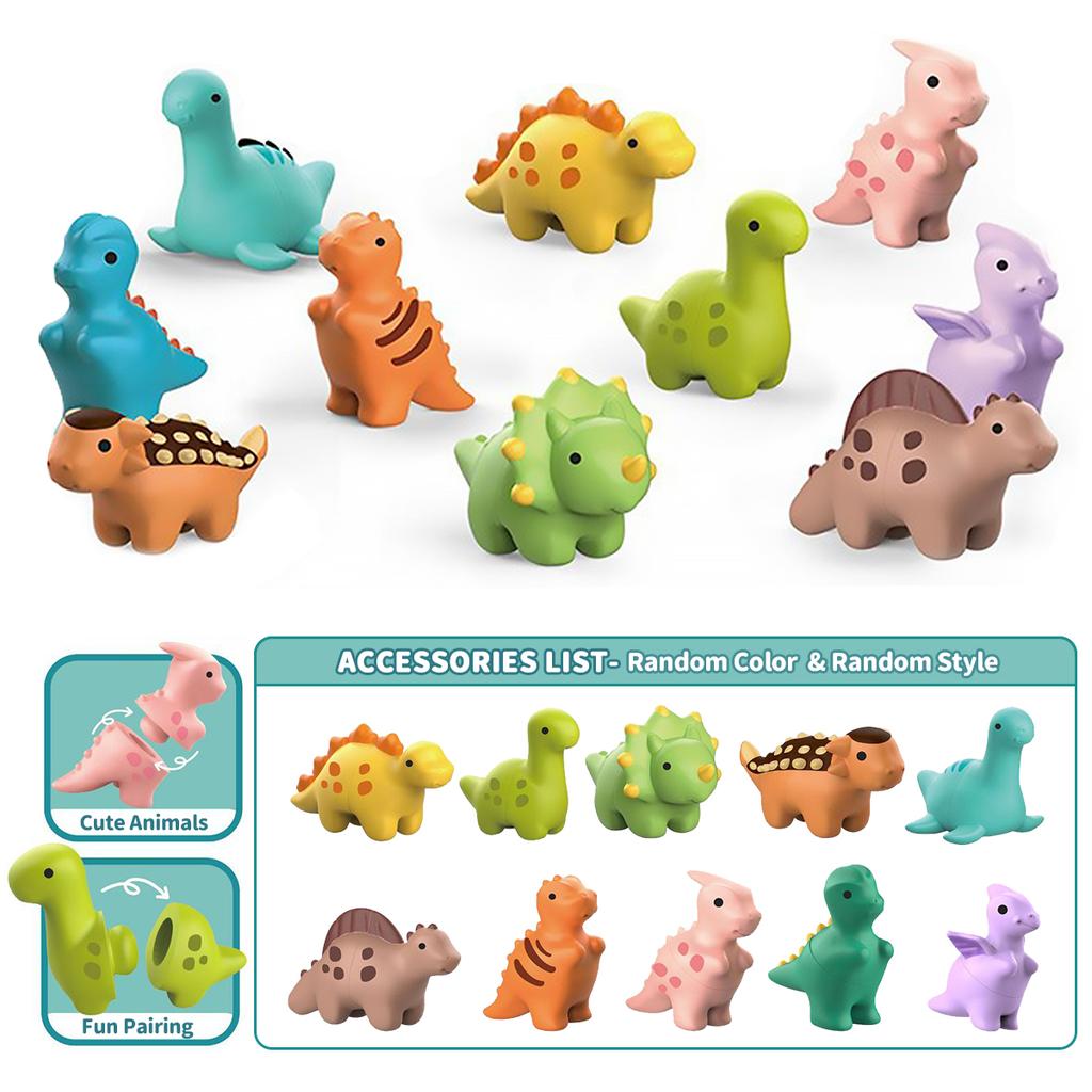 Montessori Animals Matching Toys Educational Sorting Game Enhance Imagination Counting Color Recognition Preschool Motor Skills