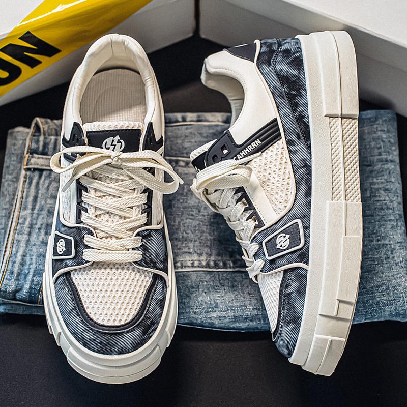 Herren Casual Sneaker Outdoor Vielseitige Mode Atmungsaktive Studentenschuhe