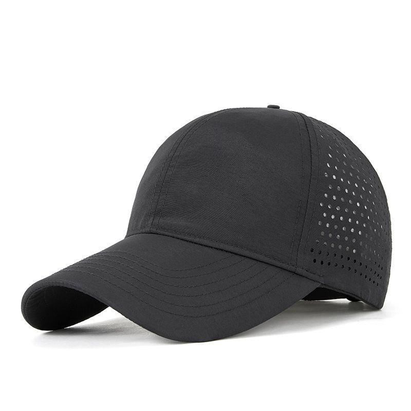 Men Women Quick Drying Baseball Cap Big Head Sun Hats Mesh Lightweight UV Protection for Outdoor Sports - Multiple Colors