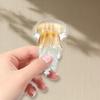 50 Transparent Jellyfish Cartoon Fun Stickers: Creative, Waterproof for Guitar, Fridge, Desktop, and Water Cup (50 Sheets)