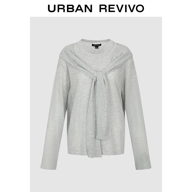

UR Women s Layered Tie-Knit Sweater S