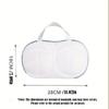 Anti-deformation Bra Mesh Bag Machine-wash Special Polyester Bra Mesh Bags Laundry Brassiere Bag Cleaning Underwear Sports Bra