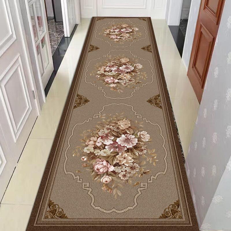 Nordic Style Living Room Hall Carpet Long Runner Hallway Corridor Rugs Kitchen Mat Anti-slip Doormat National Bedroom Area Rug