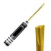 VISPREA Hex Driver for Daiwa Baitcasting Fits Convex Flathead Special Tool with Center for Reel and Fishing Tackle Maintenance Yu406 Special Screw