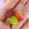 10pcs Diy Mini Resin Orange Fruit Fake Food Miniatures Cute Mini Fruit Model Toys Accessories Embellishment Craft Gifts