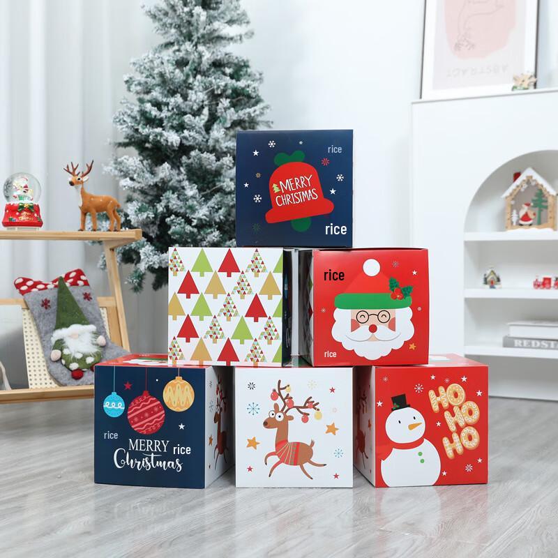 Anvelo Christmas Decoration Color Box Stack Set