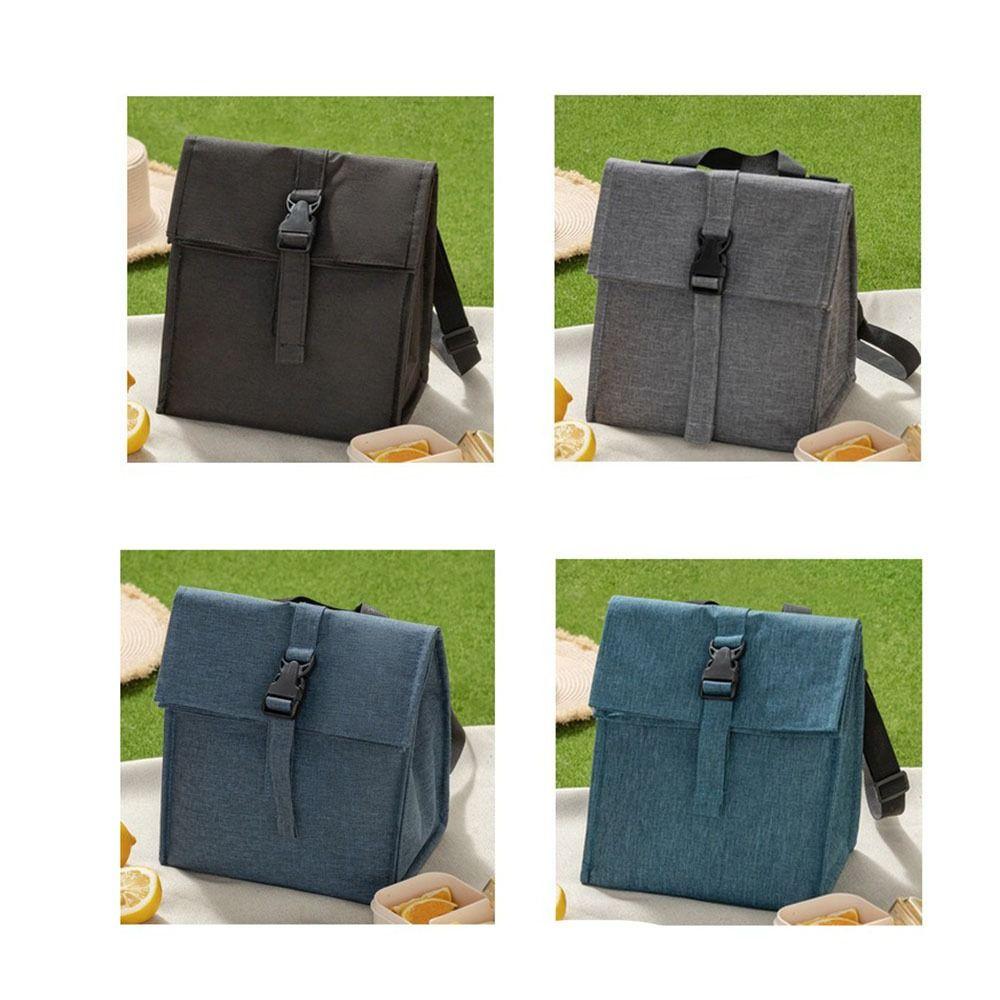 Leak-Proof Thermal Bag Waterproof Picnic Pack Japanese Style Insulated Lunch Bag Camping