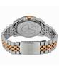 Mathey-Tissot Mathy III Zweifarbige Edelstahl-Quarzuhr mit weißem Zifferblatt H810RA