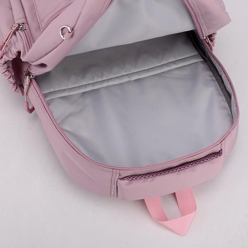 Lightweight Student Schoolbag Letter Print Water-Repellent Backpack Women's Large Capacity Backpack