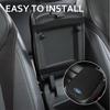 CLVN6 Car Styling Center Console Cover Pad Armrest Pad Auto Interior Accessories For Ford Focus Mustang Ranger Mondeo Smax Fiesta ST