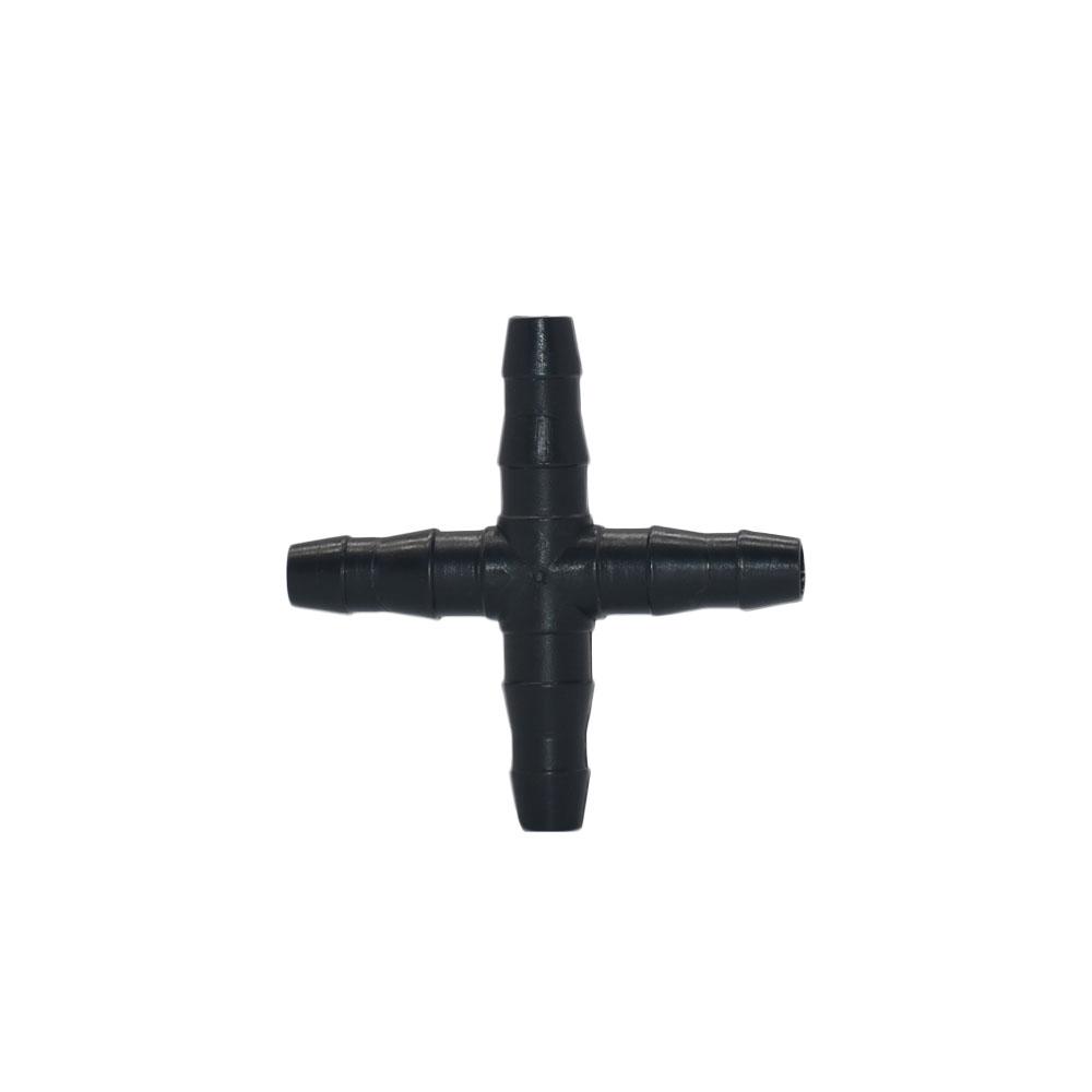 50pcs 3/5 4/7mm Garden Hose Barbed Connectors Tee Elbow Cross End Plug Fitting Coupling Drip Irrigation System Watering