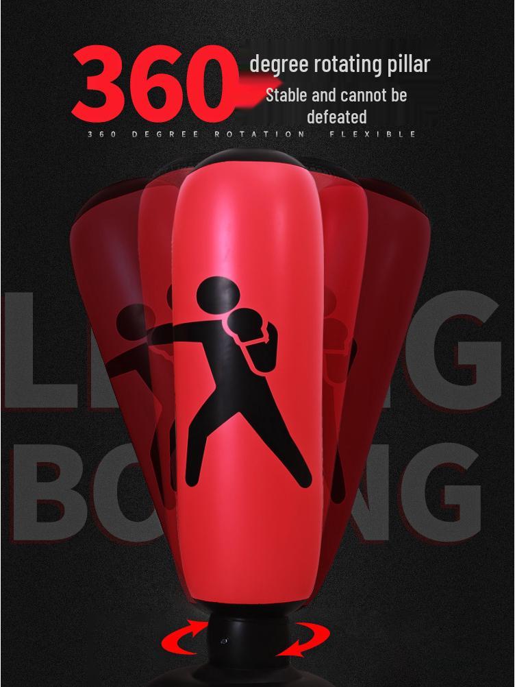 Freistehender Boxsack für Box-, Taekwondo- und Sanda-Training - Geeignet für Erwachsene und Kinder