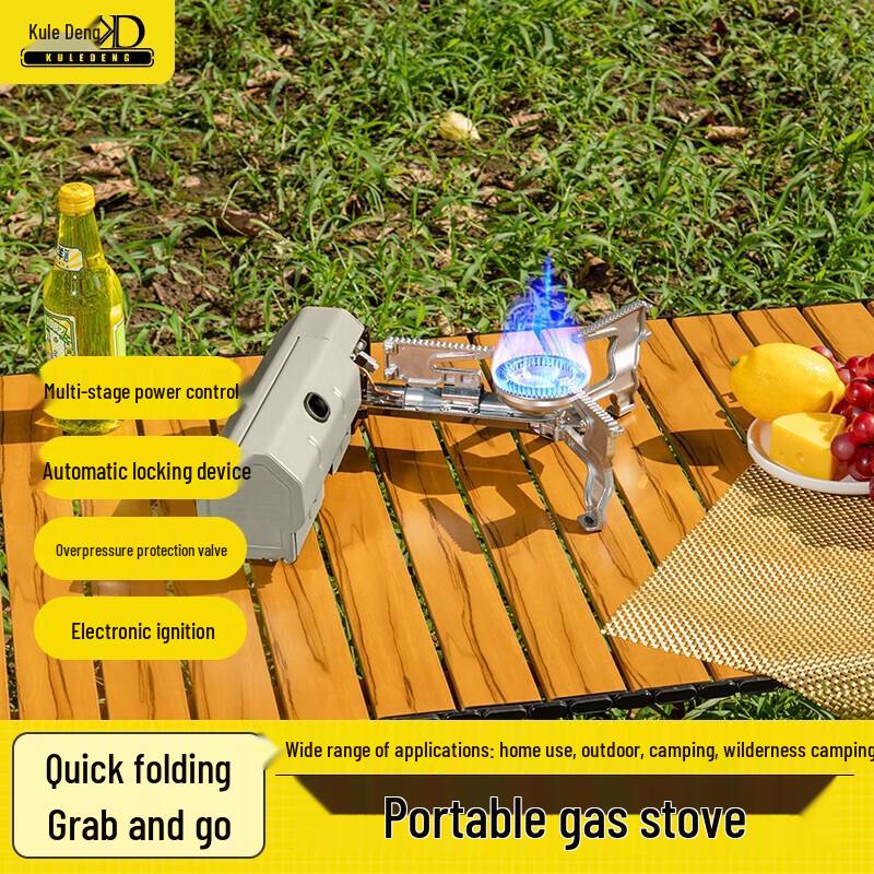 Kuleduo KD Foldable Outdoor Gas Stove & Grill