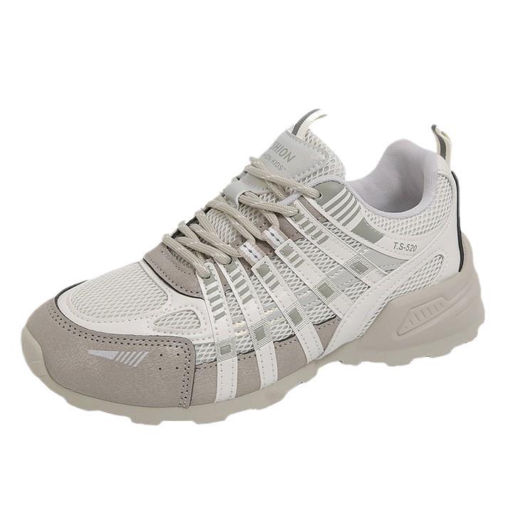 Advanced Sense of Color Matching Heightened Dad Shoes Women's 2025 Summer New Mesh Breathable Lightweight Versatile Sports and Leisure Shoes