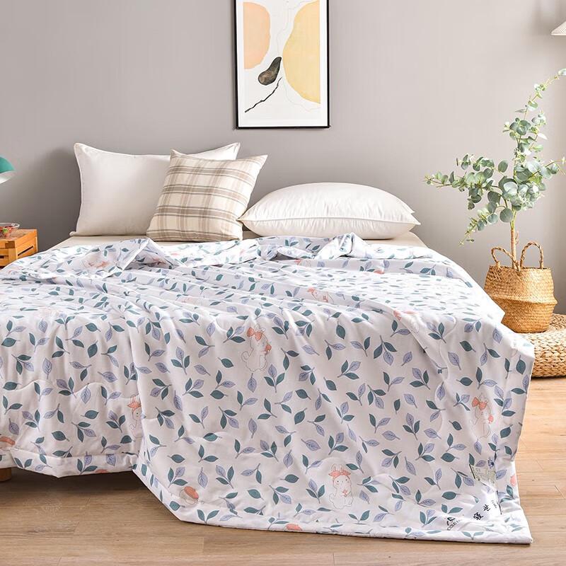 

Хлопковое тонкое летнее прохладное одеяло