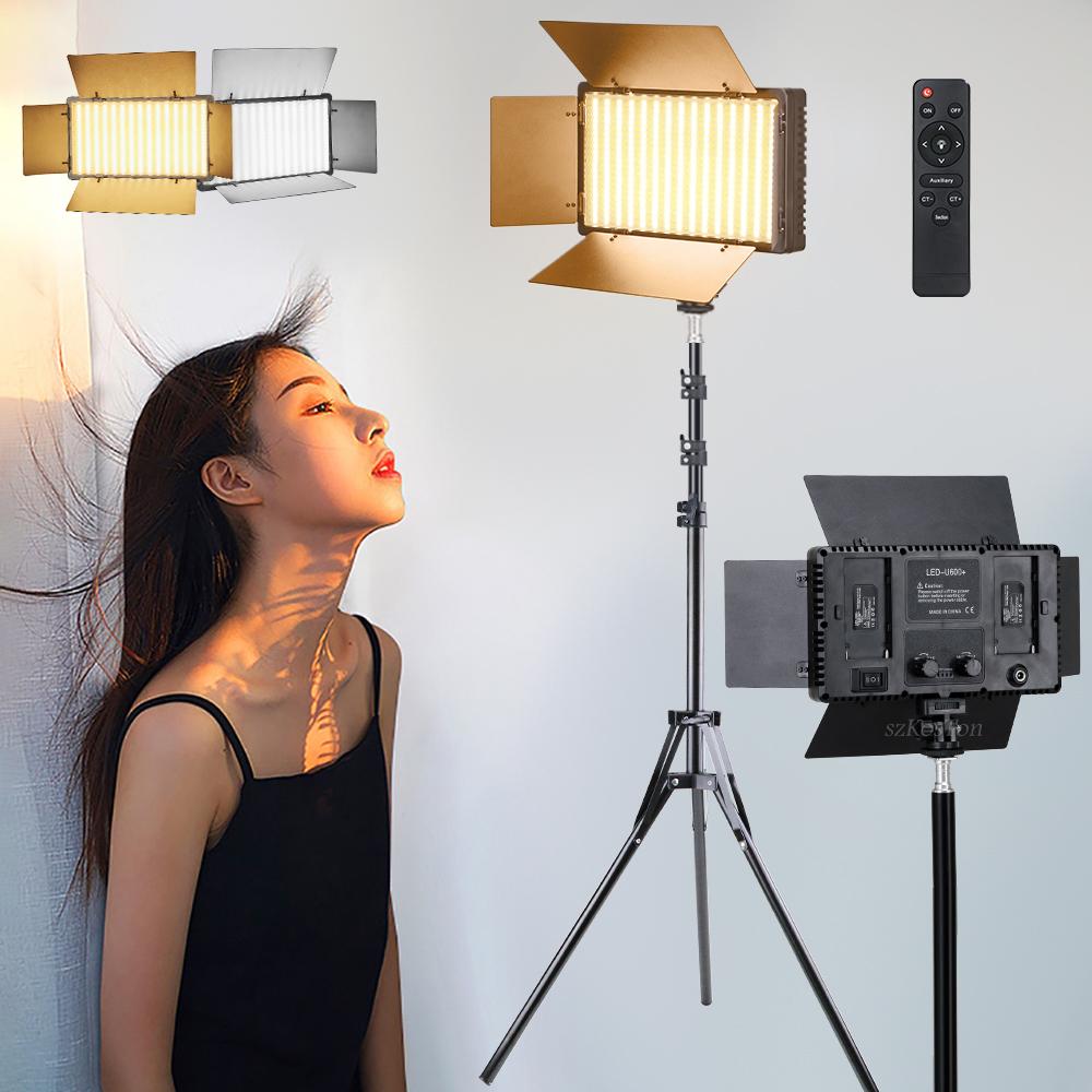 U611 LED Photo Studio Light For Game Live Video Lighting 11W Portable Video Recording Photography Panel Lamp