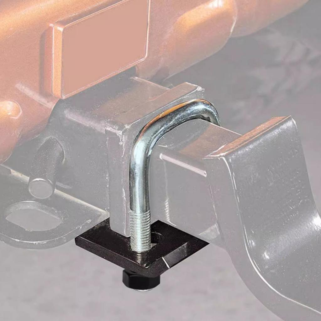 Double Trailer Stabilizing Clamps Brackets Manganese Steel Eliminate Swaying Anti Slack for Motorhomes Travel Trailers