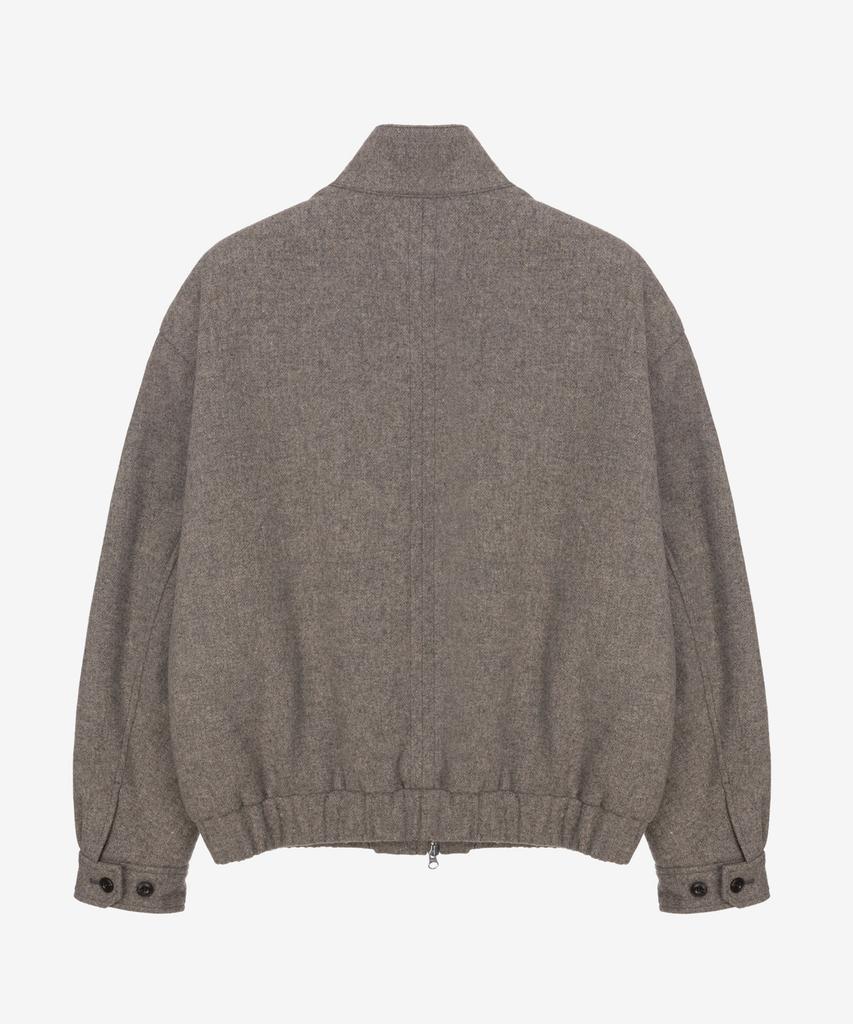 Mindbridge [Hoite] Deformed Tissue Blouson