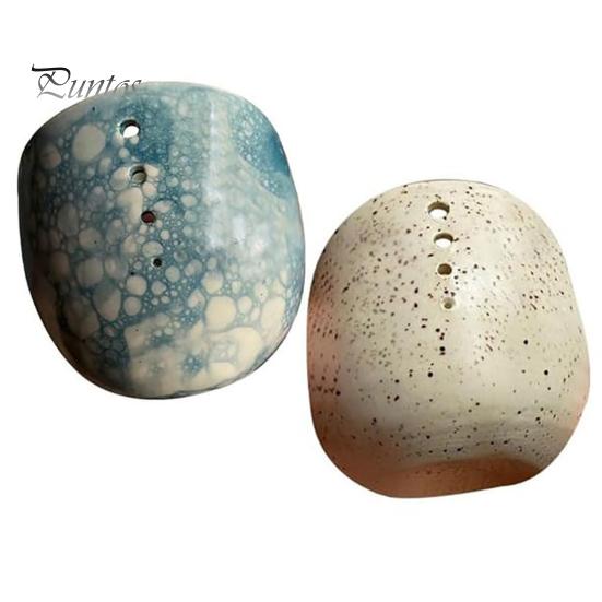 Pottery Herb Stripper Bowl Multifunctional Peeling Tools for Cilantro Rosemary Cedar Kitchen Cooking Aid for Herb Lovers