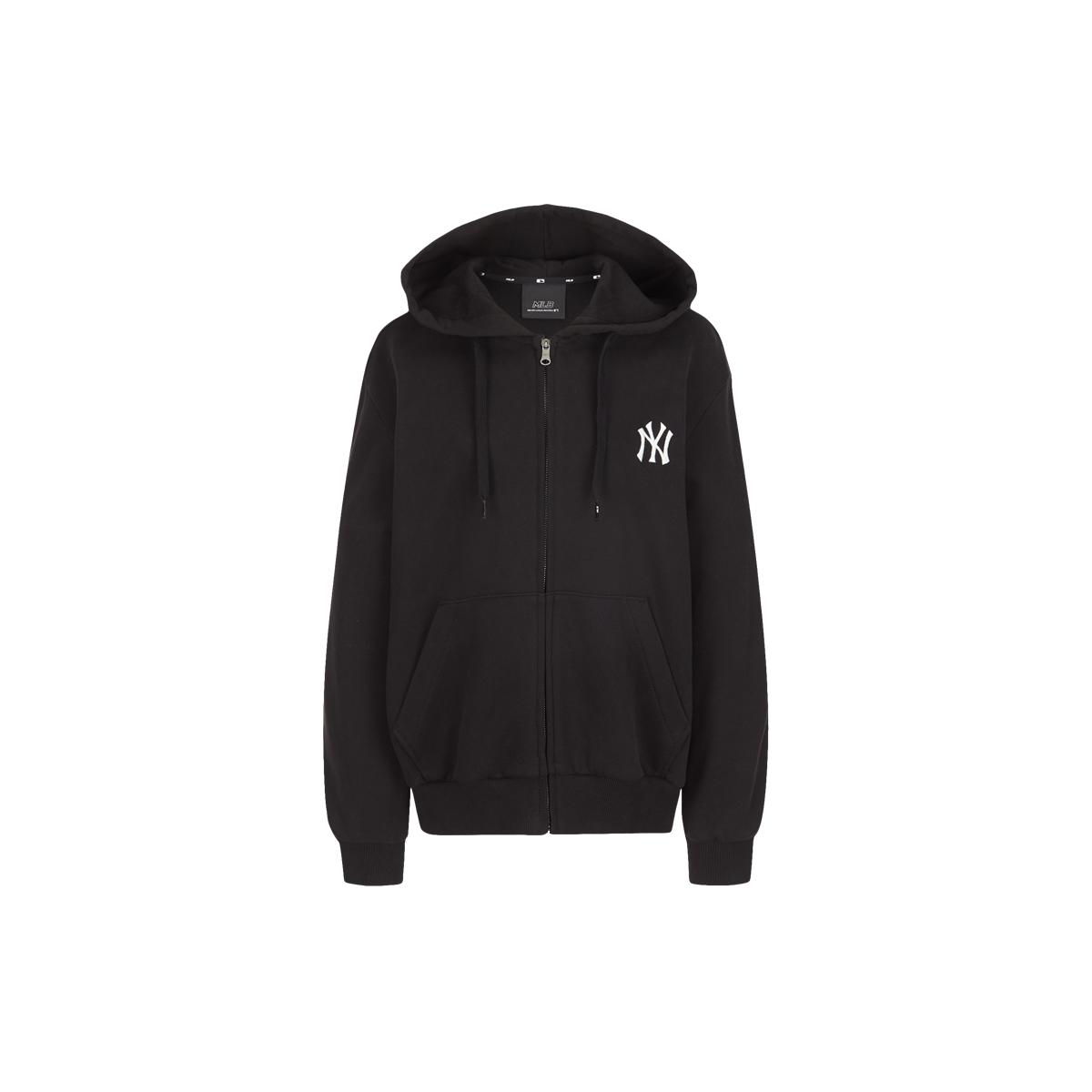 MLB X Disney MLB X Disney Sweatshirts Unisex Black Hooded Moderate Cardigan 31TRK1031-50L XS
