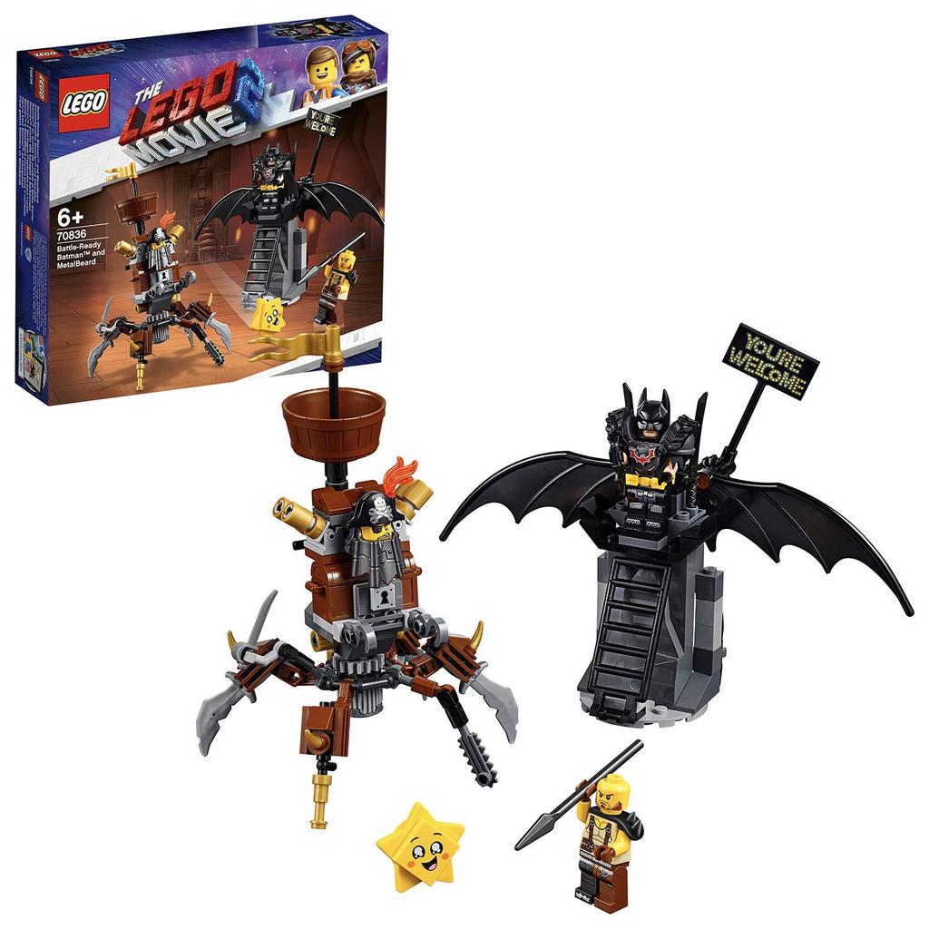 LEGO LEGO Movie Batman and Rescue of Apocalypseburg 70836 Block Toy Girls Boys Robobeard's
