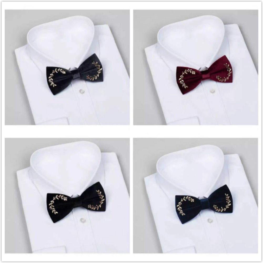 Retro Men's Suit Accessory England Style Korean Style Bow Tie Gentleman's Bow Tie  Suit Accessories
