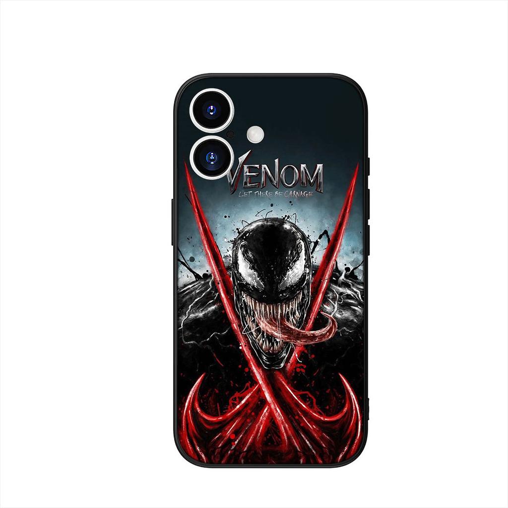 Hülle für Samsung Galaxy S25 S23 S22 S24 FE Ultra Plus A56 A05 A06 A15 A16 A57 S7 Edge Case Spider-Man Marvel Venom Spiderman