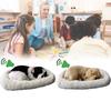 Modello di Cane Peluche con Respirazione Realistica Decorazione per la Casa con Pelliccia Sintetica per Fotografia e Uso Regalo