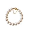 Anti Loss Round Strong Light Magnetic Buckle Pearl Bracelet